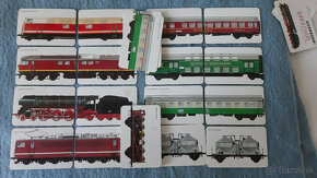 Hracie karty - obrázky modelov železnice - 5