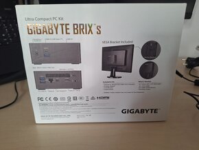 Mini počítač Gigabyte Brix Intel J5005 - 5