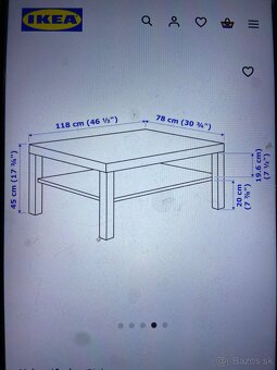 Ikea stolík - 5