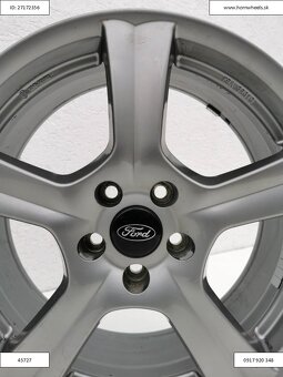 Ford Kuga, Mondeo alu disky 7x17 5x108 ET42 1243 - 5