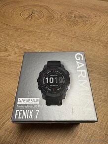 Predám hodinky GARMIN FENIX 7 SAPPHIRE SOLAR CARBON GRA - 5