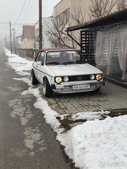 Golf mk1 cabrio 1986 1.8 70kw - 5