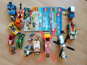 Lego City  60081, 7741, 3366 a Lego Kocky 4635 - 5