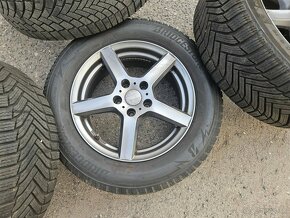 Alu kola Dezent 5x112 6,5jx16 et41 pneu Michelin 2 - 5