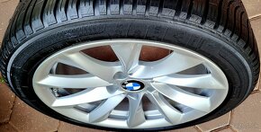 alu R18 5x120, senzory, pneu 225/45, orig. BMW X1 + 3 - 5