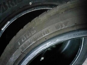 4ks pneu 225/45 R18 bridgestone - 5