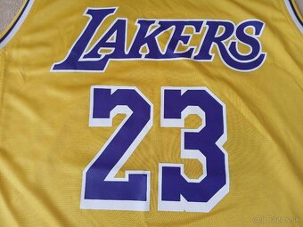 Basketbalový dres LeBron James Los Angeles Lakers - 5