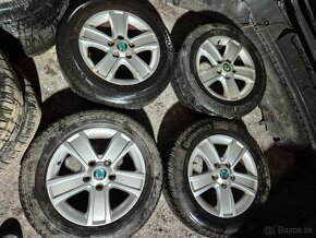 Predám elektróny 5x112r15 originál Škoda Octavia II zn.RONAL - 5