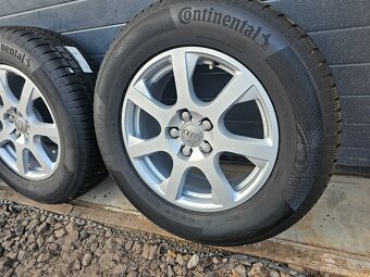 ZIMA AUDI Q5+ Zánovné Zimné Pneu CONTINENTAL 235/65 R17 - 5