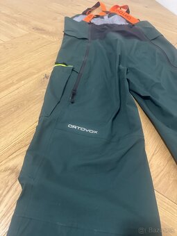 Ortovox 3L Deep Shell Bib Pants Men's Green Pine velkost L - 5