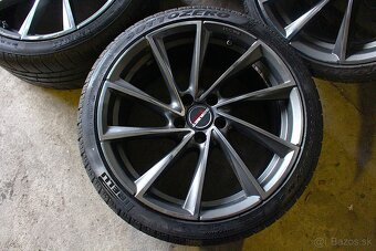 19"--ORIGINAL---BORBET---AUDI A4---5x112 R19--ZIMNA SADA - 5