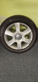 Alu.VW 5x112 +Pneu Continental 205/55R16 letné - 5