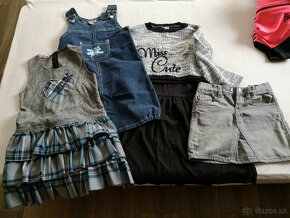 Dievčenské oblečenie veľkosť 122 - 5
