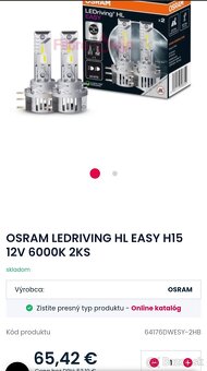 OSRAM H15 LED - 5