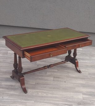 Stolík knižničný William IV Rosewood. - 5