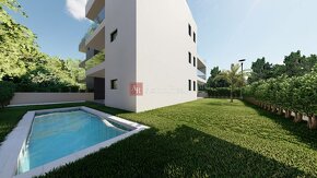 Luxusný penthouse (B6) 4+kk, 111m2, strešný bazén, Sukošan,  - 5