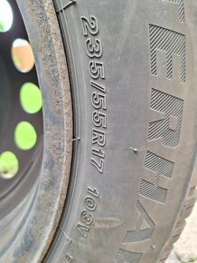 Zimné pneumatiky 235/55 R17 Firestone Winterhawk 4 s diskami - 5