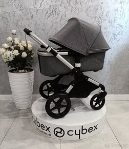 TROJKOMBINÁCIA BUGABOO FOX ALU MELANGE BLACK - 5