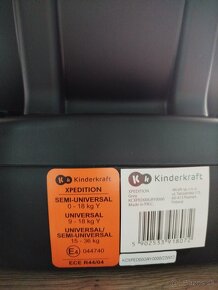 Kinderkraft Xpedition  otočná autosedačka 0-36kg - 5