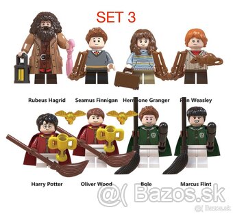 Rôzne figúrky Harry Potter (8ks) typ lego - nove - 5