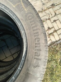 Predám letné pneumatiky Continental EcoContact 225/60R17 - 5