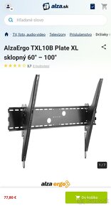 Sklopny drziak na stenu 60"-100" TV - 5