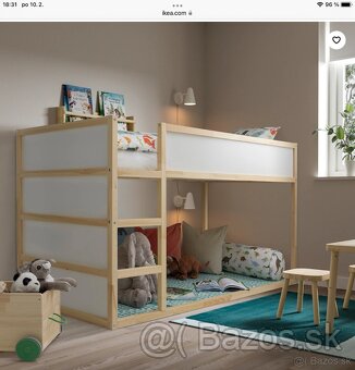 IKEA patrová posteľ KURA - 5