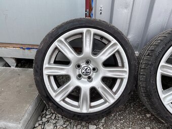 VW polo cross original disky BBS s pneu 5x100 215/40 R17 - 5