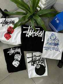 Tričko Stussy Fuzzy Dice Biela - 5