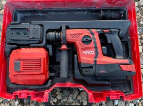 Hilti TE 6-A36 vŕtacie kladivo, 2x batéria, nabíjačka, kufor - 5