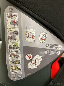 Predám detskú autosedačku Romer Britax 9-36kg - 5