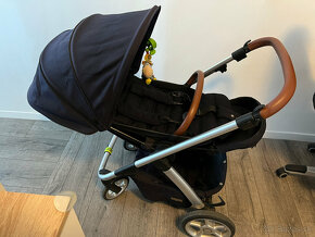 Kombinovaný kočík + ISOFIX báza do auta Moon One - 5