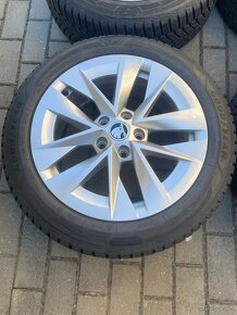 Originál Škoda Octavia Rotare R17 + zimni pneu 205/55/17 - 5