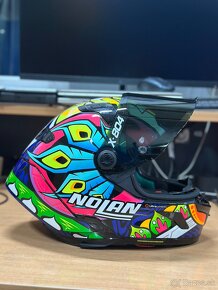 Nolan x-804 chaz ultra Carbon veľkosť M - 5