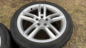 Sada kolies Audi a4 5x112 r18 - 5