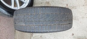 Alu Platin 5x112 a zimné Continental 205/60 R16 - 5