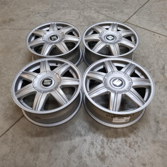 Hliníkové SEAT disky 5x100 R16 6.5J ET43 - 5