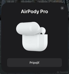 Predám apple AirPods pro - 5