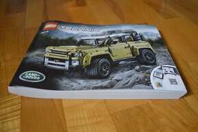 predam original navod/manual LEGO Technic LR Defender - 5