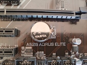 GIGABYTE A520 AORUS ELITE, AM4, záruka - 5