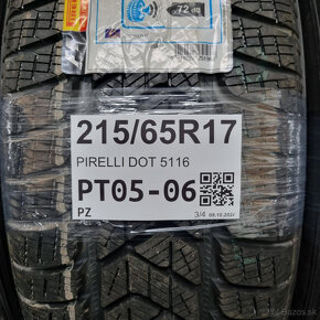 Zimné pneumatiky 215/65 R17 PIRELLI DOT5116 - 5