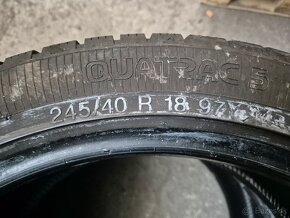 245/40 r18 celoročné 2 ks VREDESTEIN dezén 7,2 mm DOT2018 - 5