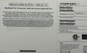 NOVÝ MacBook Pro 14" M2 Pro 16GB/1TB Space Grey + ZÁRUKA - 5