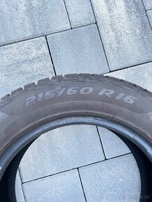 Pirelli 215/60 R16 zimné - 5