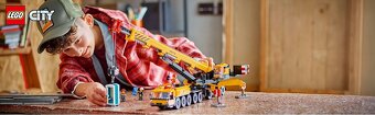 Lego Mobile Construction Crane 60409 - Žltý pojazdný stavebn - 5