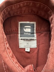 Pánska džínsová,kvalitná košeľa G STAR RAW - veľkosť M - 5