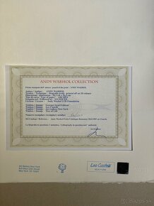 Andy Warhol "Marilyn" Limitovaná edícia_Číslované_Certifikát - 5