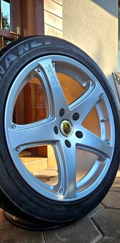 Alu disky OZ 5x130 R20 + letné pneu 275/40 R20 - 5