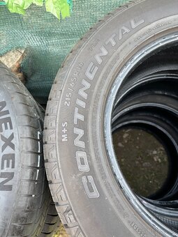 Predám 4ks celoročne pneu Continental 215/65R16 - 5