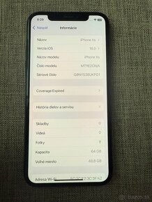 iPhone XS Space Gray 64GB | Top stav - 5